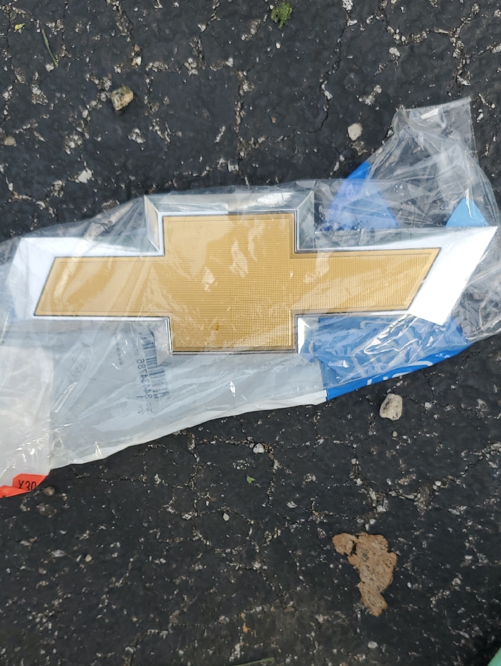 Chevrolet Gold Bowtie Emblem Badge